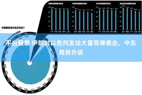 平台股票 伊朗对以色列发动大量导弹袭击，中东局势升级