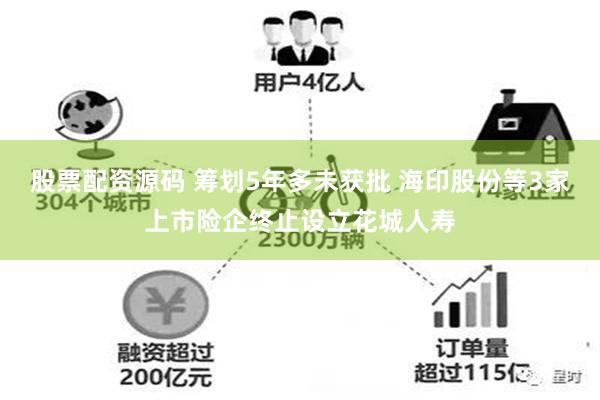 股票配资源码 筹划5年多未获批 海印股份等3家上市险企终止设立花城人寿