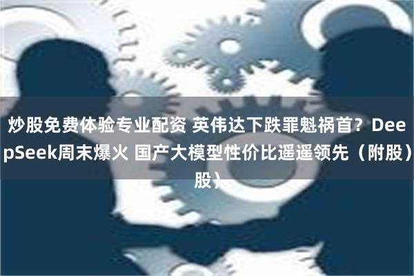 炒股免费体验专业配资 英伟达下跌罪魁祸首？DeepSeek周末爆火 国产大模型性价比遥遥领先（附股）